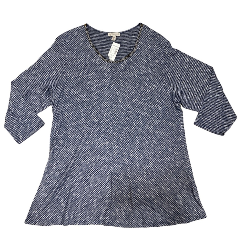 Dress barn Striped Tunic